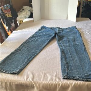 Men's Relaxed Fit Blue Jeans